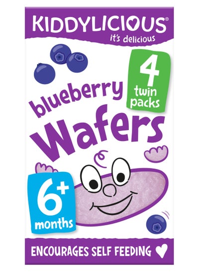 Buy Kiddylicious Blueberry Mini Wafers 16 grams in UAE