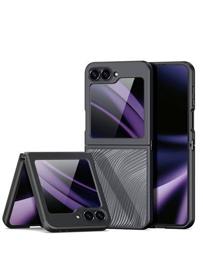 Buy For Samsung Galaxy Z Flip6 5G DUX DUCIS Aimo Series Frosted Feel Phone Case(Black) in Egypt