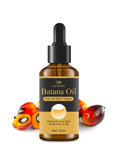 Buy Batana Oil for Hair Growth，100 Percent Pure Batana Oil Organic，Promotes Hair Wellness for Men& Women Enhances Hair & Skin Radiance Hair Oil（30ml） in Saudi Arabia