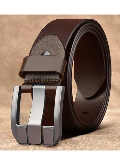 Buy Men's Casual Leather Belt in UAE