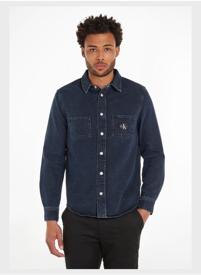 Buy Relaxed Denim Shirt in UAE