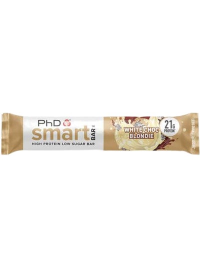 اشتري Phd Smart Protein Bar, White Choco Blondie - 64 gm في السعودية