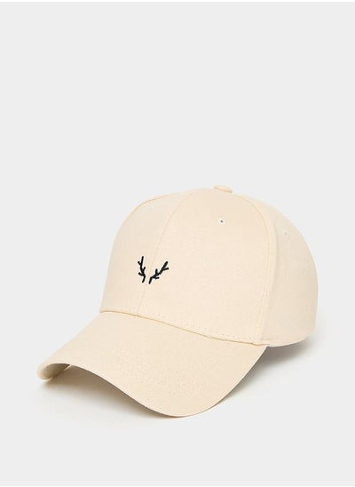 اشتري Embroidered Detail Baseball Cap في السعودية