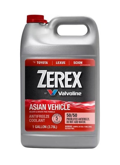 Buy Engine Coolant - Zerex 50% Red - 1 Gallon in UAE