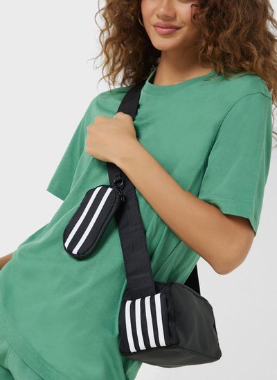 اشتري Stripe Detail Crossbody Bag في الامارات