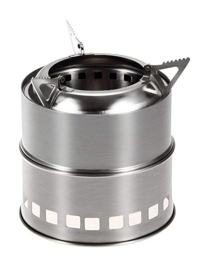 Buy Stainless Steel Outdoor Windproof Wood Burning Stove in UAE