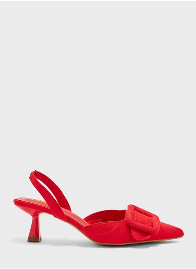 اشتري Buckle Slingback Pumps في الامارات