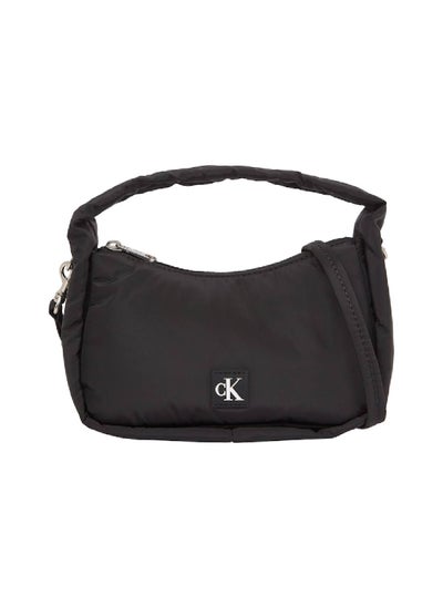 Buy Women's Shoulder Bag, Black - Recycled Polyester in Saudi Arabia