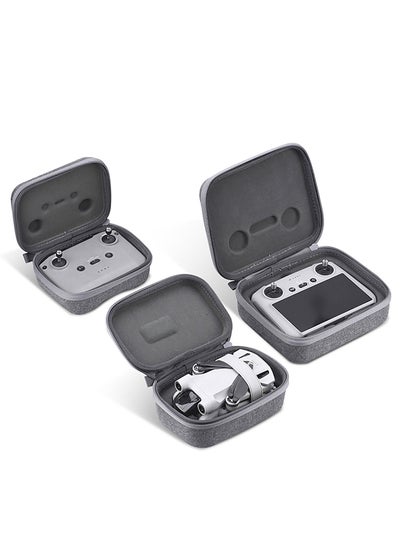 اشتري حقيبة حمل لـ DJI Mini 3 Pro Drone Body RC شاشة التحكم عن بعد أكياس تخزين 3 قطع في السعودية