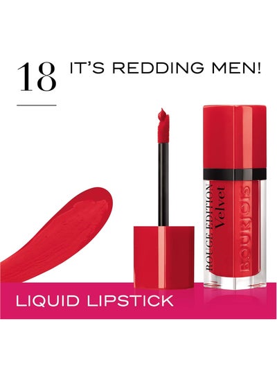 Buy Bourjois Rouge Edition Velvet Lipstick - 7.7 ml, 18 Its Reading Men in Egypt