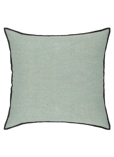 اشتري Linah Premium Quality Cushion with Removable Cover Celadon Green 45 x 45 cm 194315K في السعودية