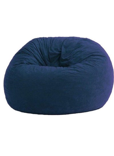 Buy Soft Bean Bag-Blue Velvet in UAE