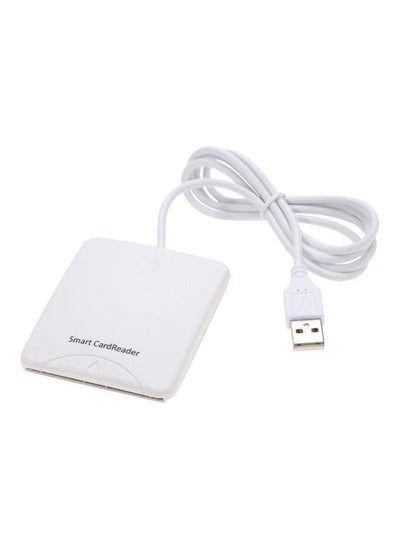 Buy USB Smart Card Reader White in UAE