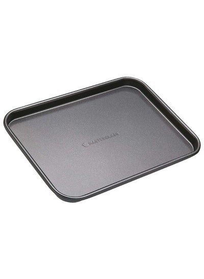 اشتري KITCHENCRAFT MasterClass Non Stick Baking Tray 24x18cm, Sleeved, Grey, KCMCHB54, 24cm x 18cm في الامارات