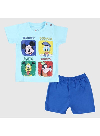 Buy Mickey Mouse Gang Short-Sleeved Pyjama in Egypt