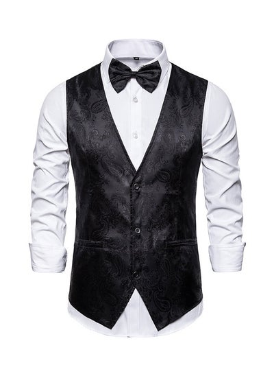 Buy New Men's Jacquard Vest For Men in UAE