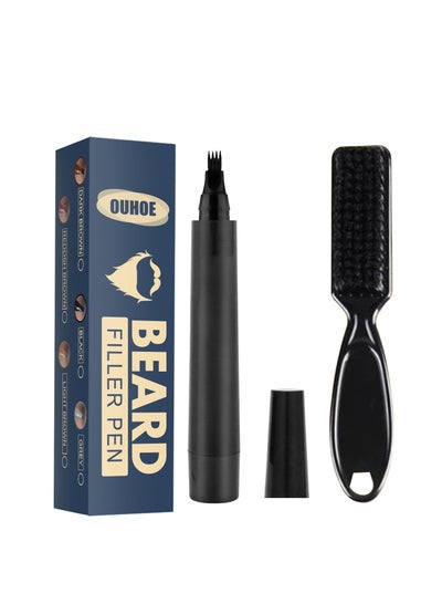Buy Beard Filler Pen Kit Black in UAE