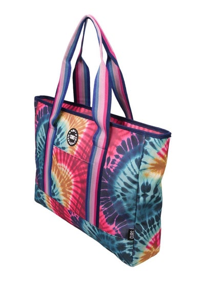 Buy Tote Bag Multicolor Large Deep ShadesofTieDye in Egypt