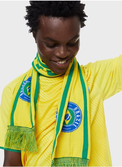 اشتري Brazil Football Scarf في الامارات