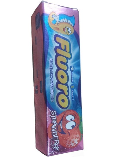 اشتري فلورو معجون اسنان جل سباركل للاطفال بطعم الفراولة 50 جرام في مصر