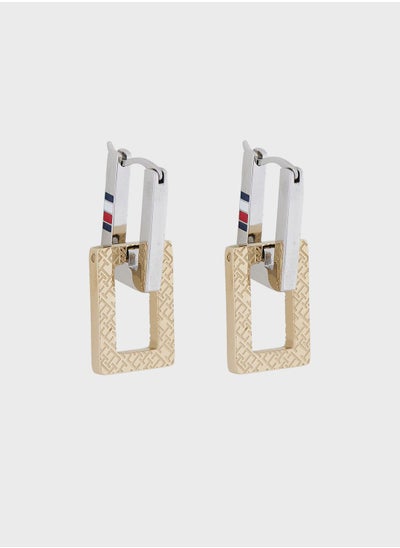 Buy Stainless Single Drop Earrings in UAE