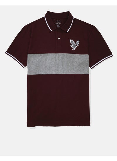 Buy AE Colorblock Pique Polo Shirt in Egypt