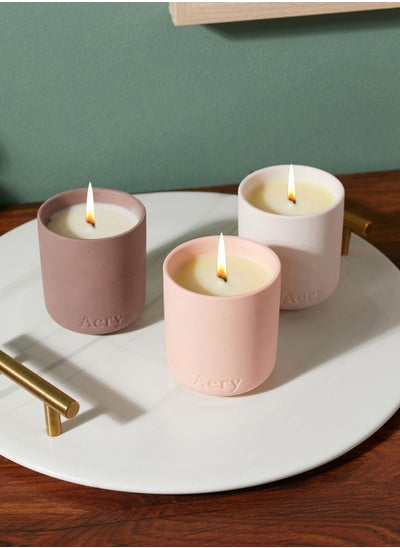 Buy Set Of 3 Candle Gift Set in UAE