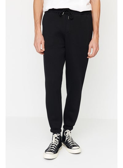 Buy Sweatpants - Black - Straight in Egypt