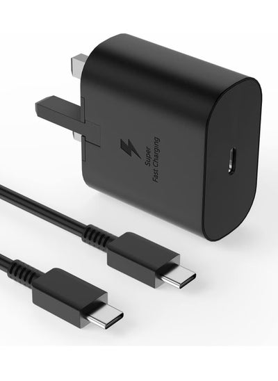 Buy Samsung Power Adapter 45W With Cable Black in UAE