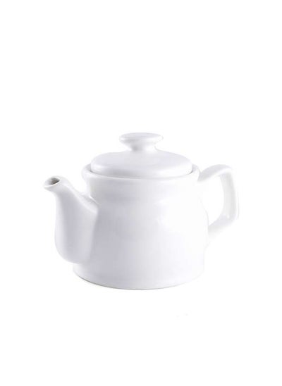 Buy Porcelain Ivory 300 ml Tea Pot in UAE