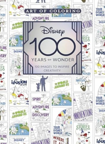 Buy Art Of Coloring Disney 100 Years Of Wonder by Staff Of The Walt Disney Archives Paperback in UAE