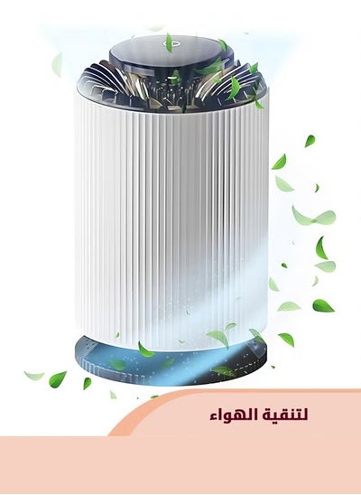 Buy Air Purifiers For Home With Light And Two Speeds Air Filters Out Pollen Dust Small Air Purifiers For Bedroom in Saudi Arabia