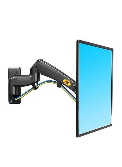 اشتري TV Wall Mount for Most 24-35 Inch LED LCD Plasma Flat Screen Monitor and TVs, VESA Size 75x75MM to 100x100MM Up to 26lbs(12KG) Full Motion Articulating Durable and No Rust.F300-B (24-35, Black) Black في السعودية