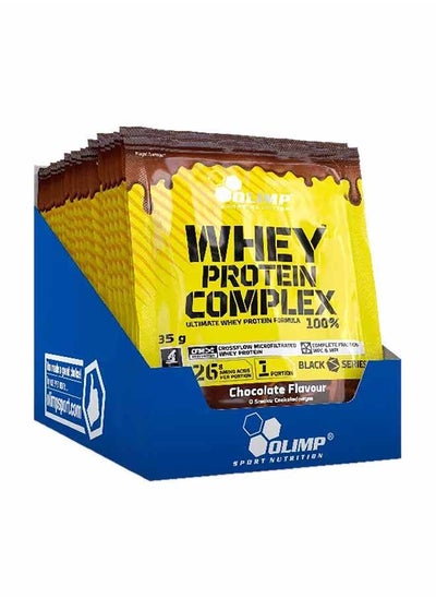 Buy Whey Protein Complex 100% - Chocolate - (20 packs) in Saudi Arabia