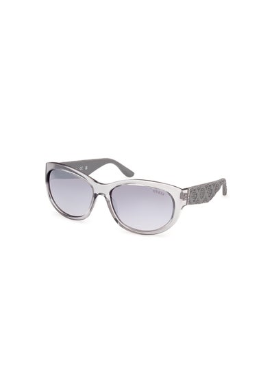 Buy Women's UV Protection Oval Shape Sunglasses - GU0013120C60 - Lens Size: 60 Mm - Shiny Grey in Saudi Arabia