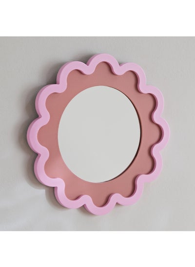 Buy Flutterby Floral Mirror 30 x 30 cm in UAE