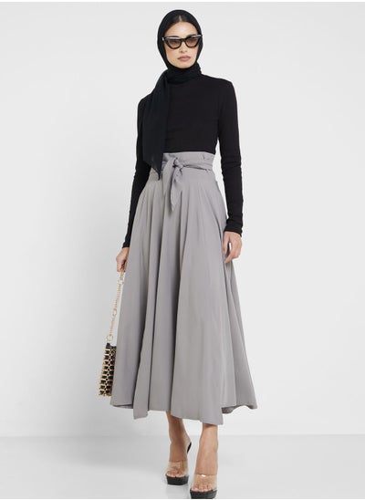 Buy High Waist A Line Skirt in Saudi Arabia