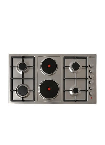 Buy General Supreme Built-in Hobs 90CM (4-Gas&2-Hot plates), in Saudi Arabia