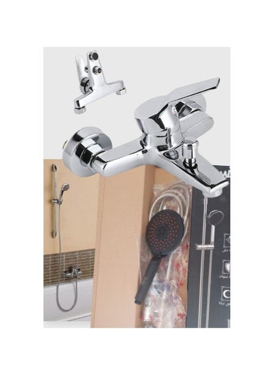 Buy Complete shower set (bath mixer and shower set 1 in 1) in Egypt