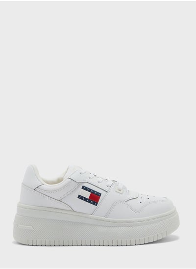 Buy Retro Basket Flatform Low Top Sneakers in Saudi Arabia