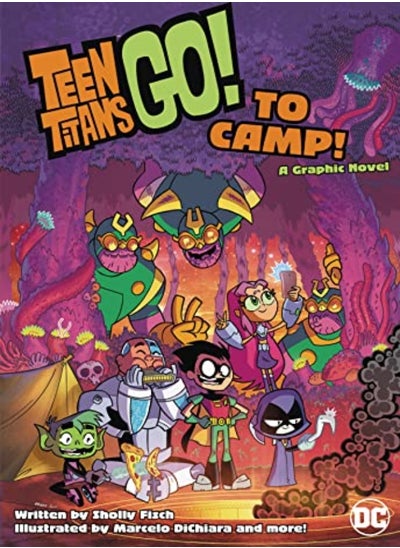 اشتري Teen Titans Go To Camp by Fisch, Sholly Paperback في الامارات