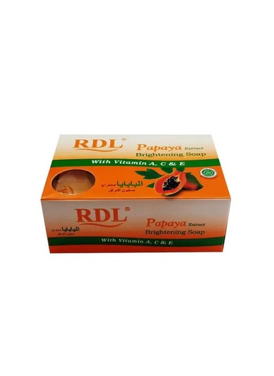 Buy RDL Papaya Extract Brightening  Soap 128grams in Saudi Arabia