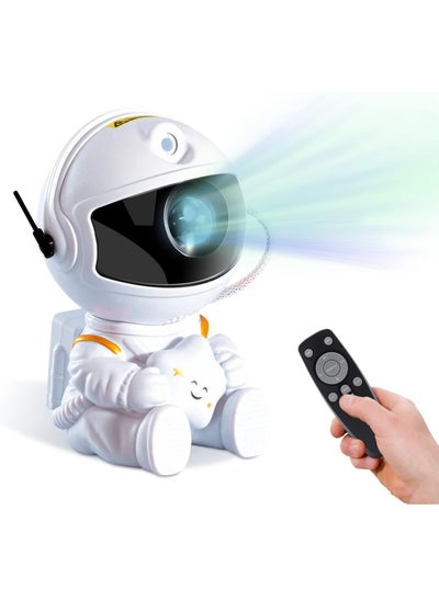 Buy Astronaut Star Projector, Night Light, Galaxy Nebula Projector Light, Suitable for  Adult Playroom/Home Theater/Ceiling/Room Decoration (White) in Saudi Arabia