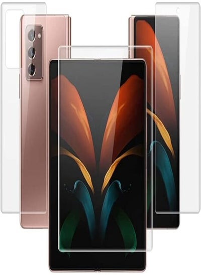 Buy Screen For Samsung Galaxy Z Fold 2 5G 3 In 1 Protector Full Nano Clear in Egypt