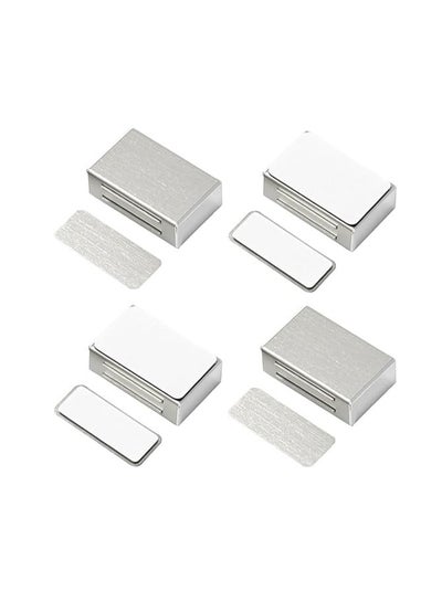 Buy Adhesive 4 Pack Magnetic Door Catch Magnetic Door Catch Kitchen Cabinet Magnets in UAE