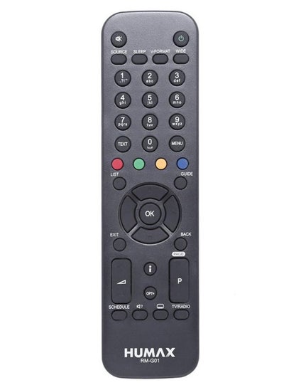 Buy Satellite Receiver Remote Control Black in UAE