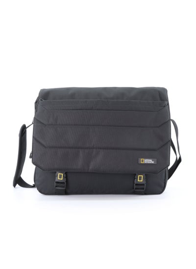 Buy National Geographic Pro Messenger Bag Black,  Stylish for Men and Women Compact and Versatile, Portable Organizer for Travel, Business, University in UAE