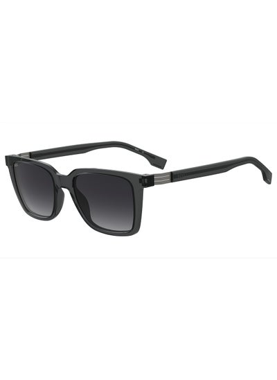 Buy Men's UV Protection Rectangular Sunglasses - Boss 1574/S Grey Millimeter - Lens Size: 53 Mm in Saudi Arabia