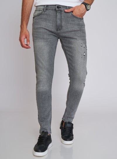 Buy Ripped Carrot Fit Jeans in Egypt