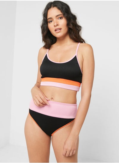 Buy Solid Sporty Swimsuit in Saudi Arabia